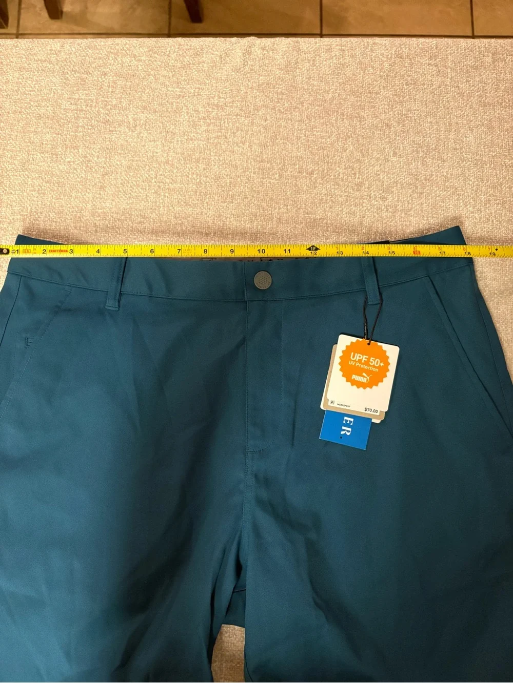 NWT Puma Dealer Enjoy Golf Men’s Golf Shorts - Lightweight Performance Size 35